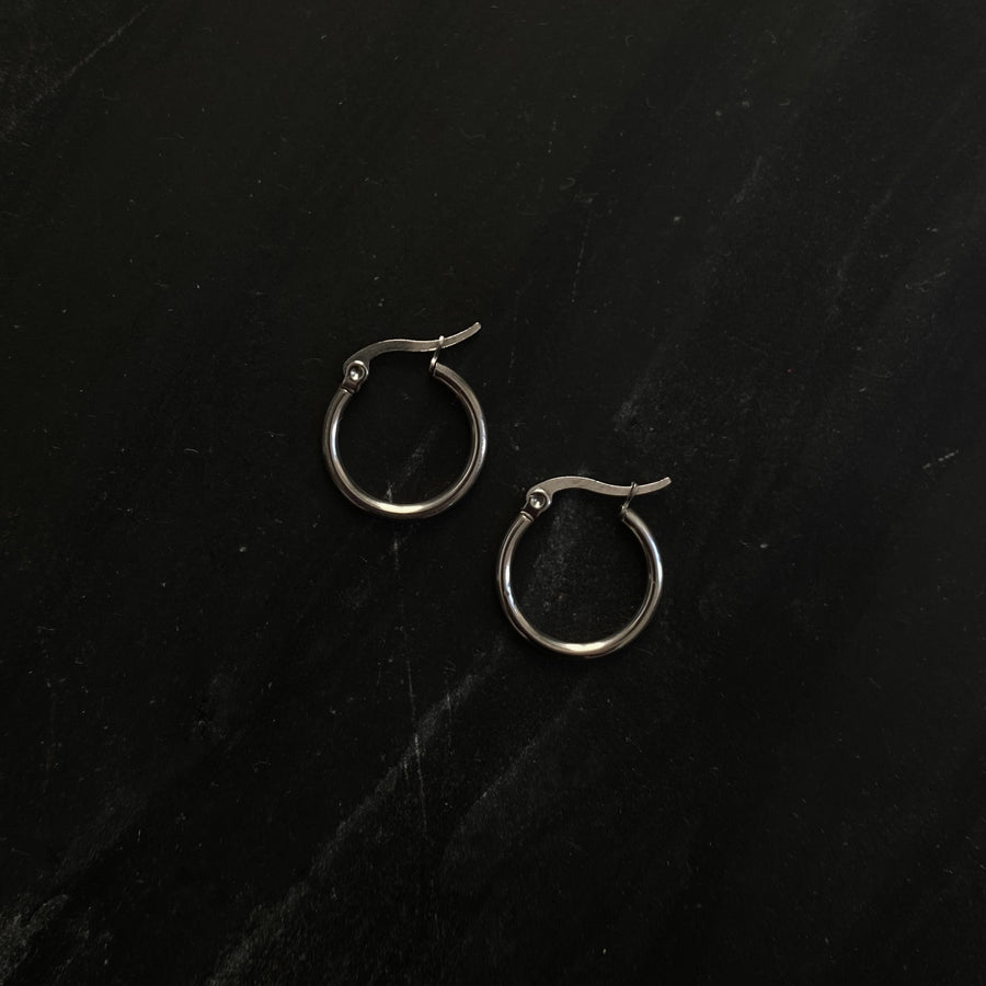 Large Stainless Steel Hoops