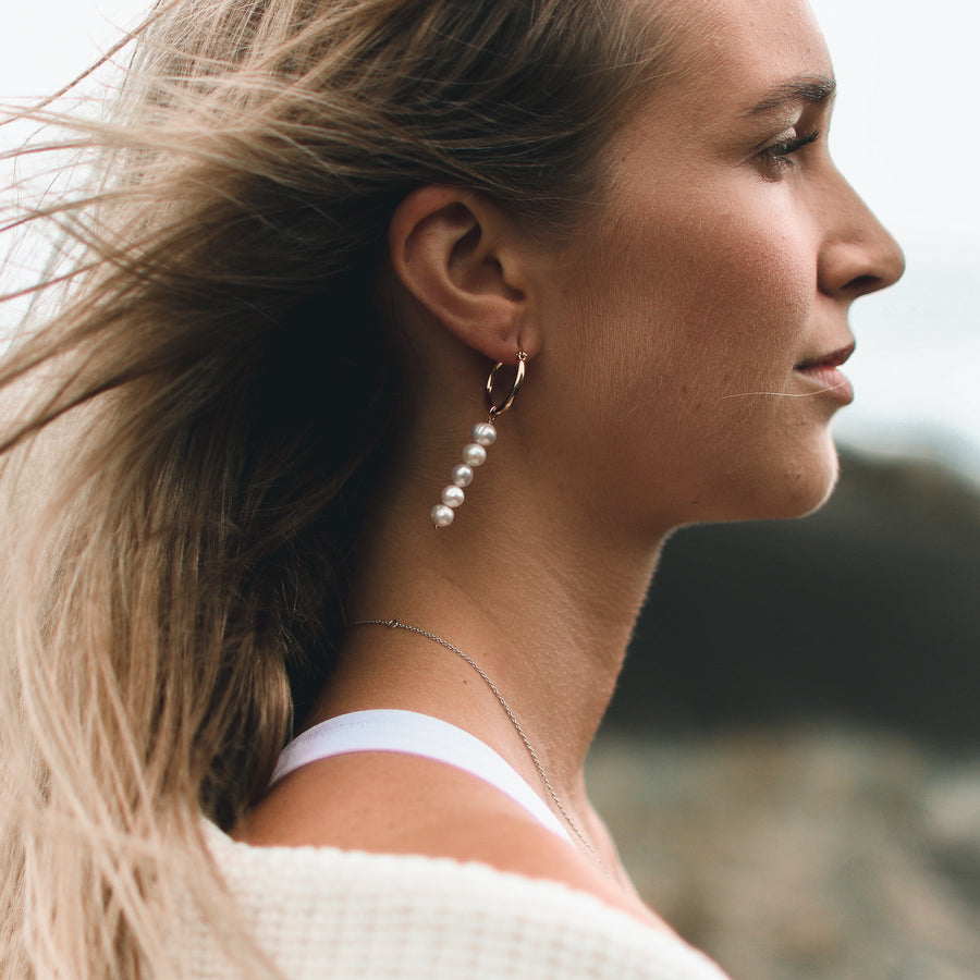 Freshwater Pearl Earrings New Zealand Annabel