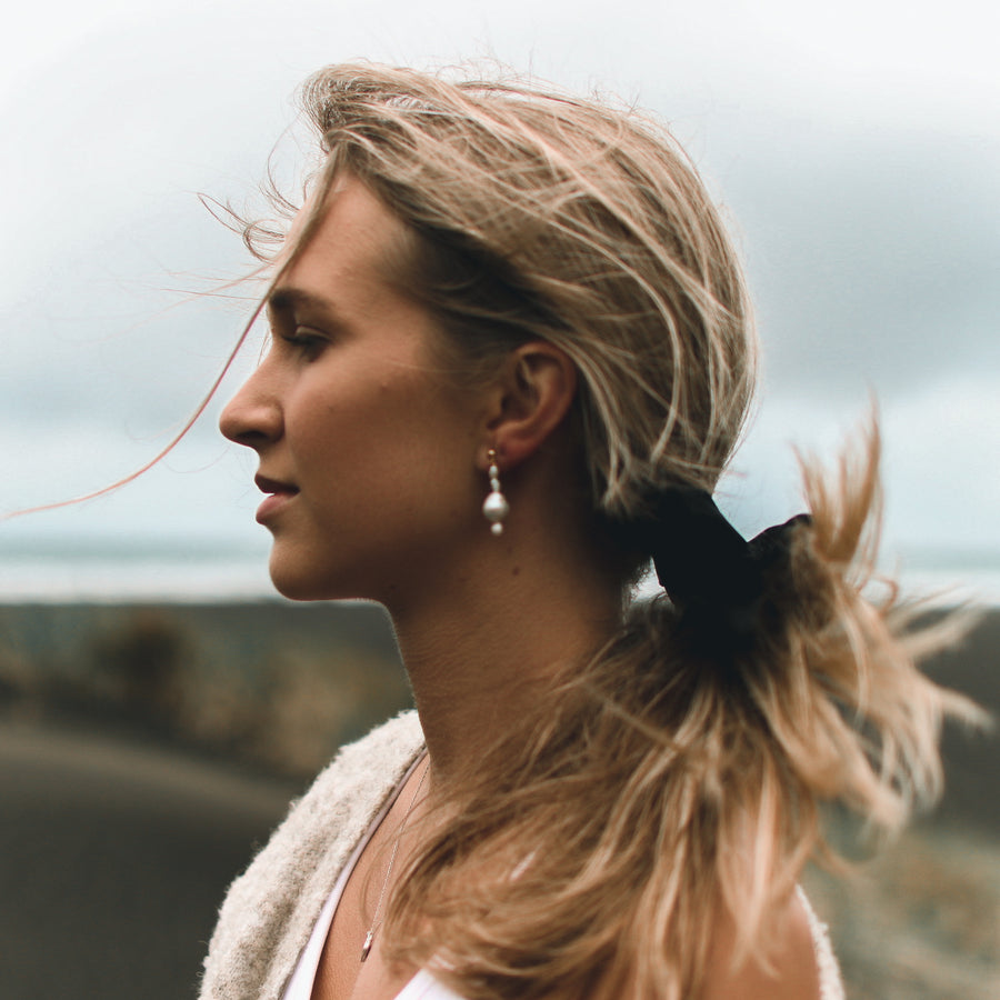 Freshwater Pearl Earrings New Zealand Georgina