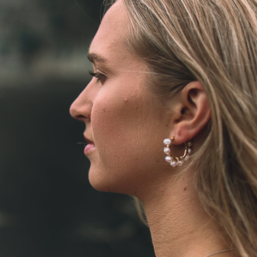 Freshwater Pearl Earrings New Zealand Jessie