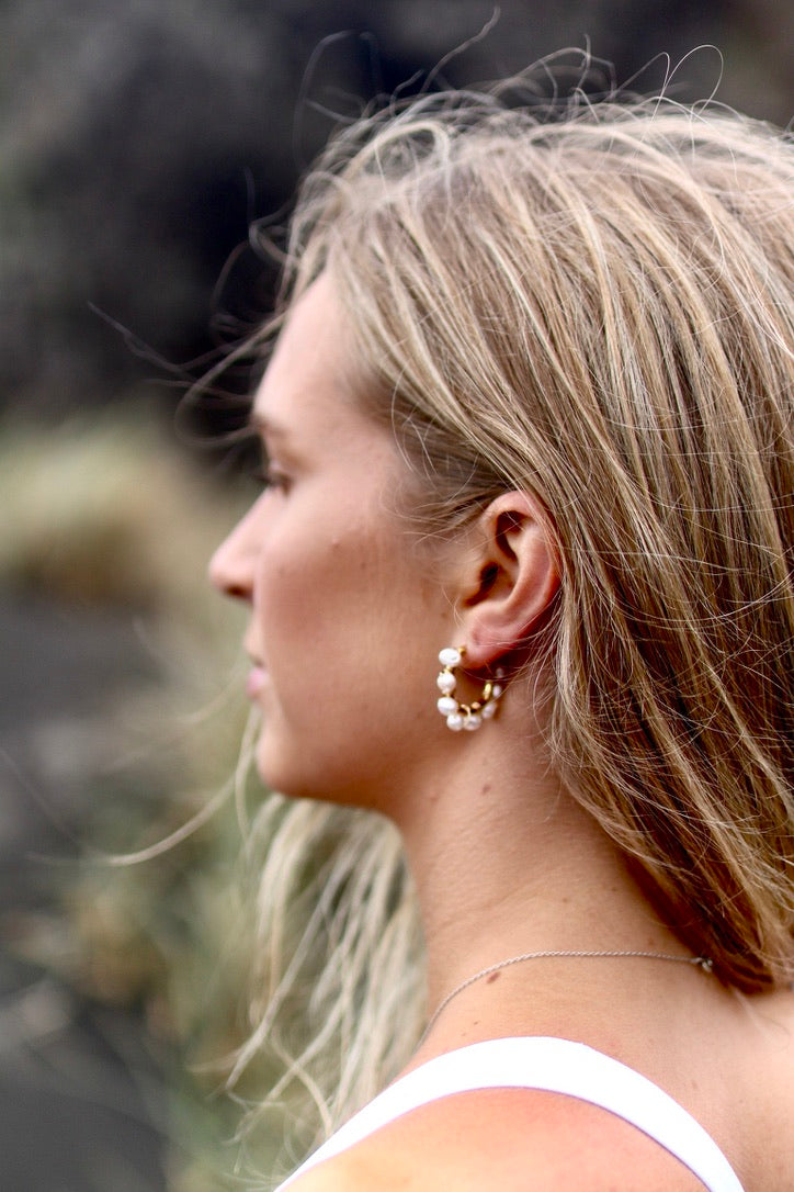 Freshwater Pearl Earrings New Zealand Jessie